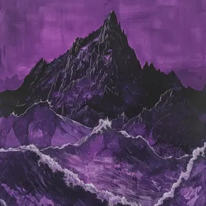 Worldwide Shipping Purple Mountains