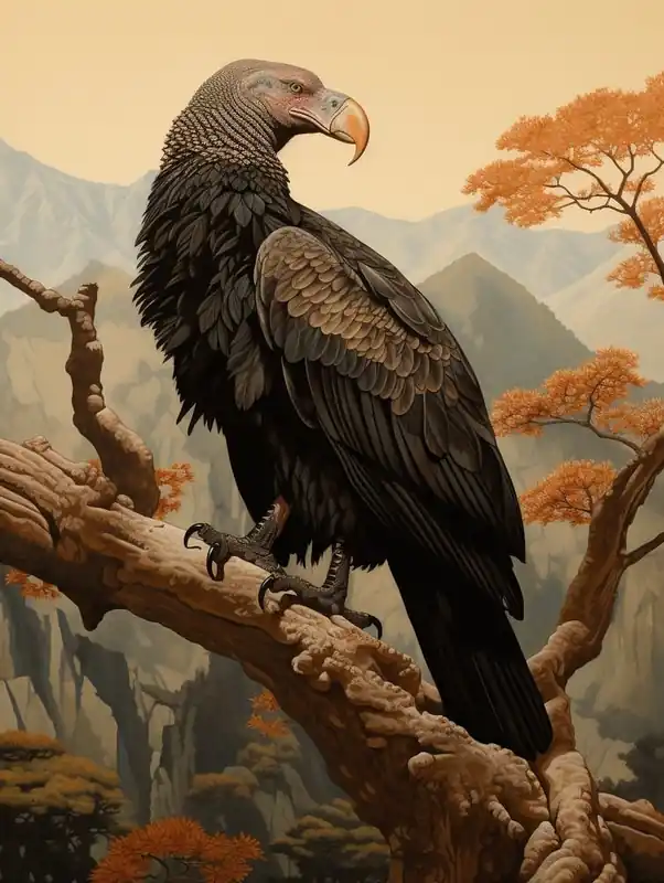 Dark And Moody Botanical California Condor 2 Bargain