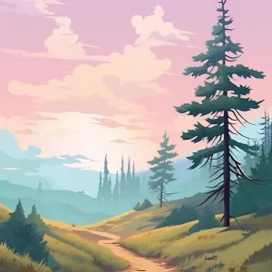 West Coast Trail Canada 1 Hike Illustration Clearance