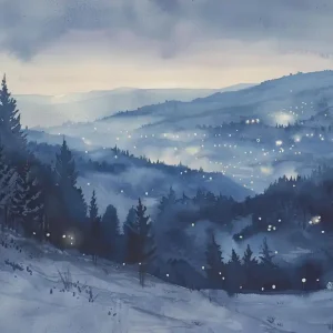 Winter Landscape 21 Express Delivery