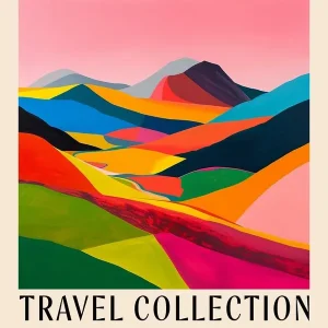 Today Only Abstract Travel Collection Poster Peru 1