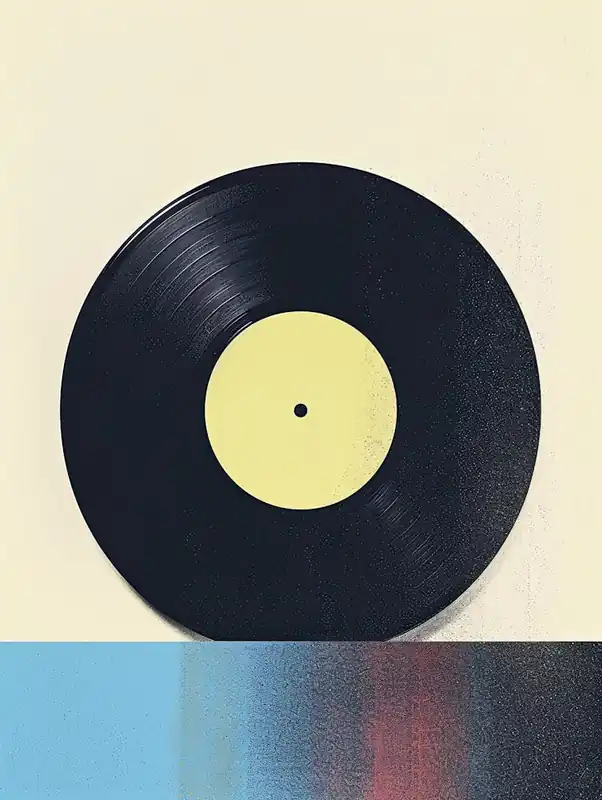 Music Lovers Vinyl Poster Free Shipping