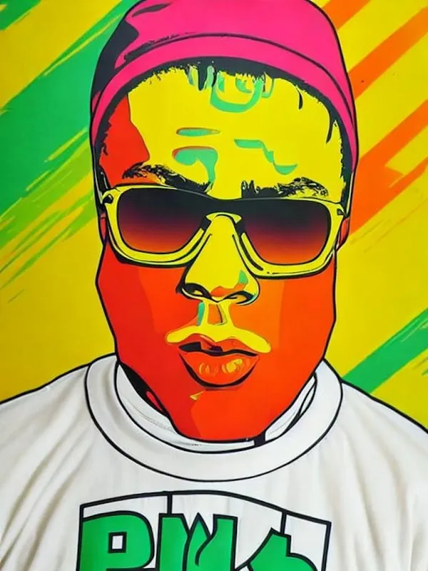Ski Mask 2 The Slump God Colourful Pop Art Express Delivery