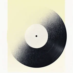 Today Only Retro Melodies Vinyl Poster