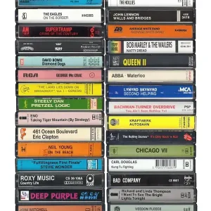 1974 Music - Cassette Print - Born in '74 - 50th Birthday Original