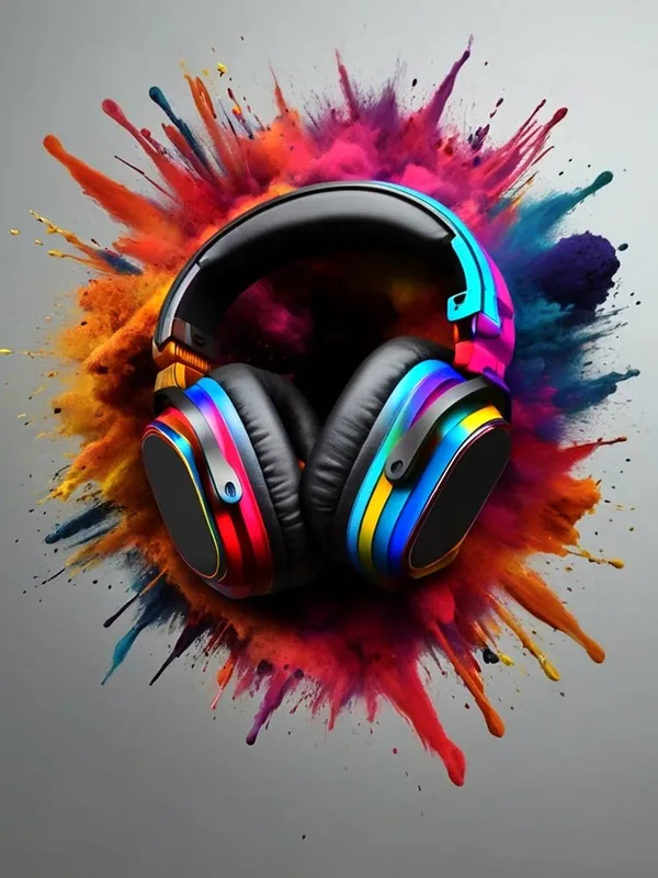 Limited Time Headphone, music, watercolor, painting, audio, sound, MelodyMagic, SoundSpectrum, ColorfulVibes, AudioArt, HeadphoneLove, VibrantTunes, HarmonyHues, MusicalEuphoria, RadiantMelodies, SonicColors, CreativeSound, ChromaticRhythms